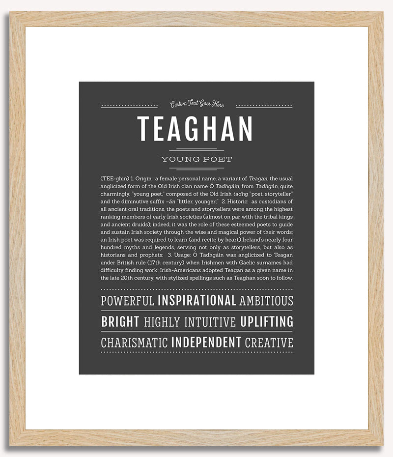 Teaghan | Name Art Print