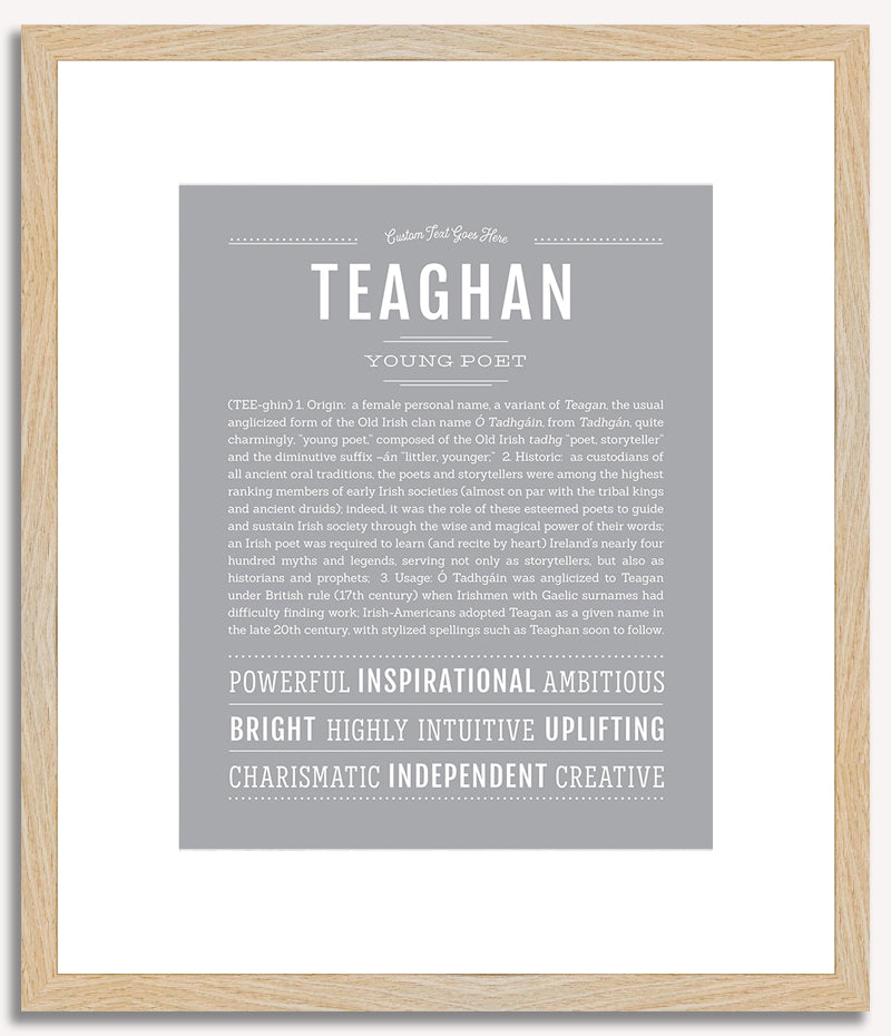 Teaghan | Name Art Print