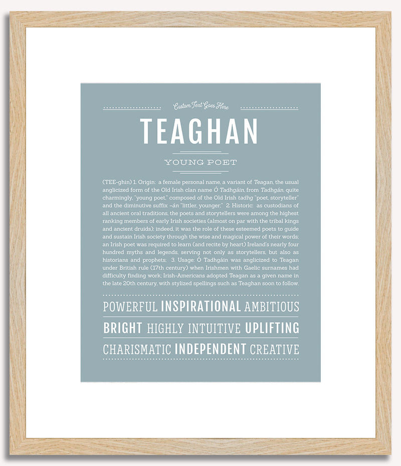 Teaghan | Name Art Print