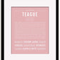 Frame Options | Dusty Rose | Black Frame, Matted