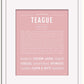 Frame Options | Dusty Rose | White Frame, Matted