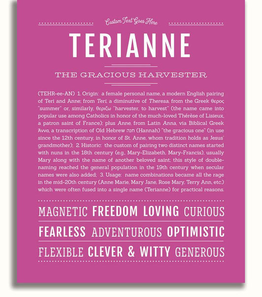 Frame Options | Dark Pink | No Frame