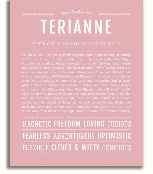 Frame Options | Dusty Rose | No Frame