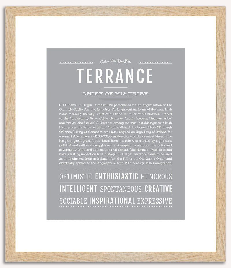 Terrance | Name Art Print