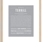 Terrill | Name Art Print