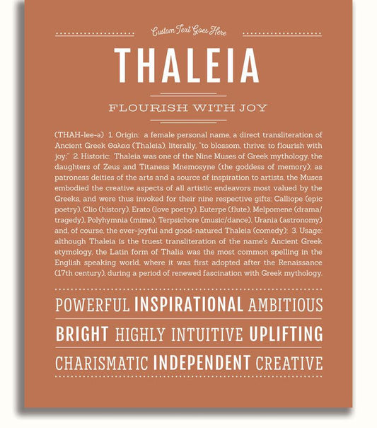 Frame Options | Terra Cotta | No Frame