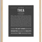 Thea | Name Art Print