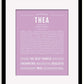 Frame Options | Lilac | Black Frame, Matted