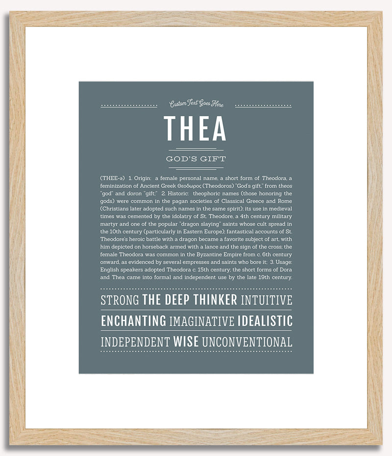 Thea | Name Art Print