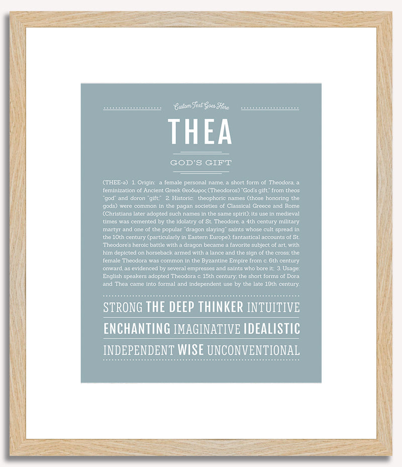 Thea | Name Art Print