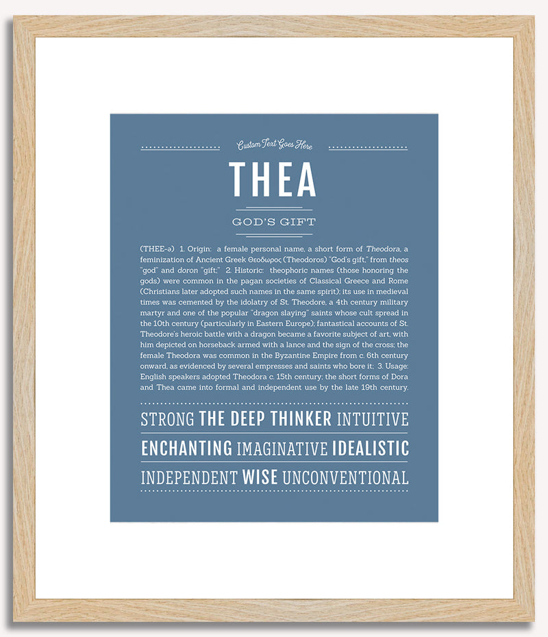 Thea | Name Art Print