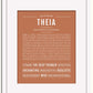 Frame Options | Terra Cotta | White Frame, Matted