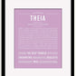 Frame Options | Lilac | Black Frame, Matted