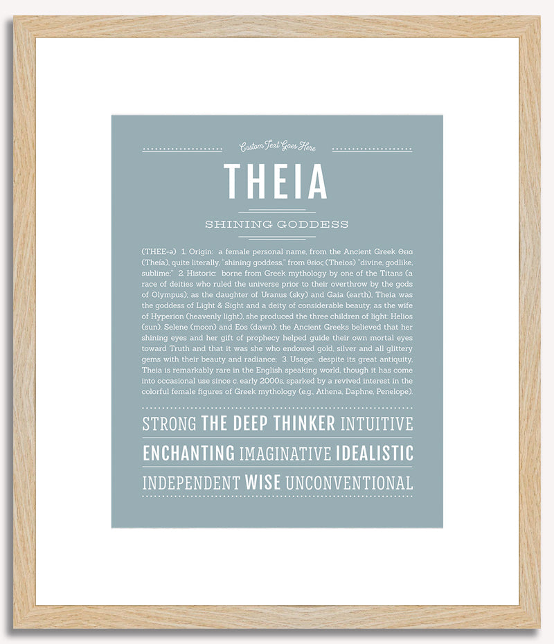 Theia | Name Art Print