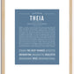 Theia | Name Art Print