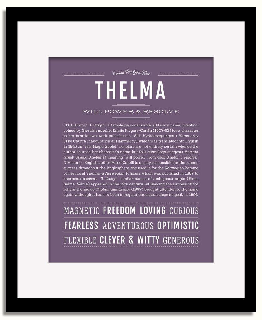 Frame Options | Terra Cotta | Black Frame, Matted