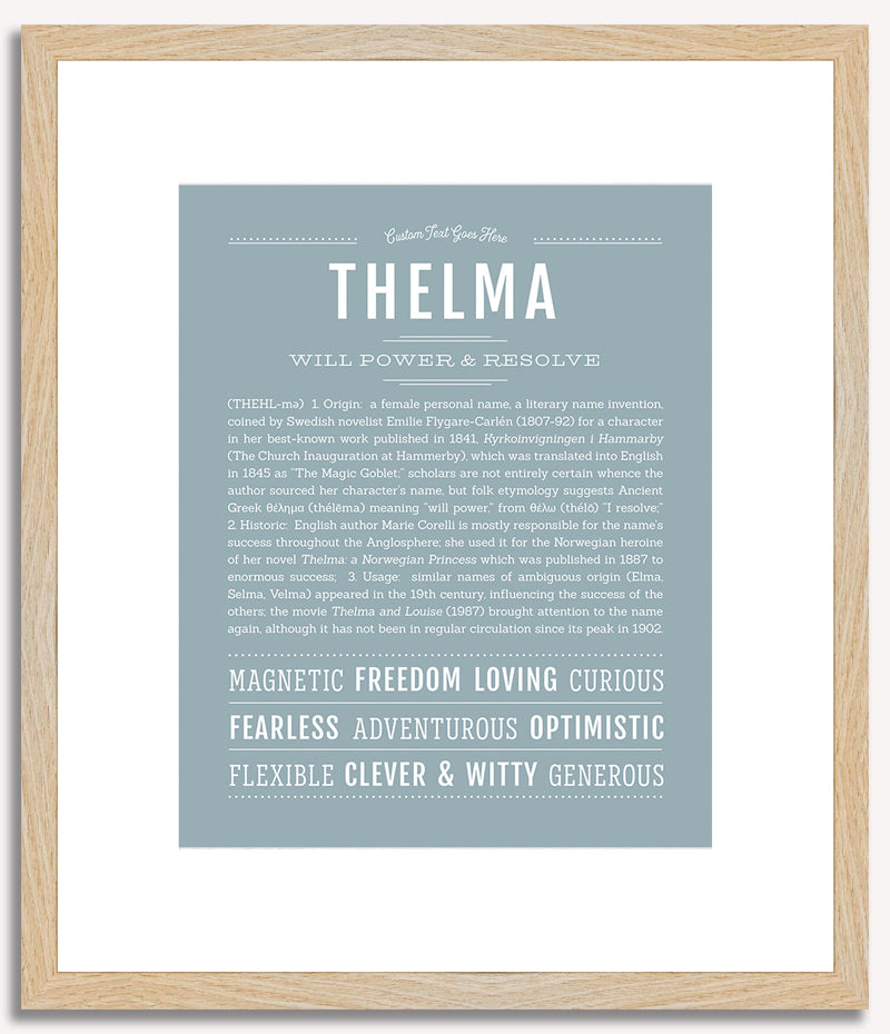 Thelma | Name Art Print