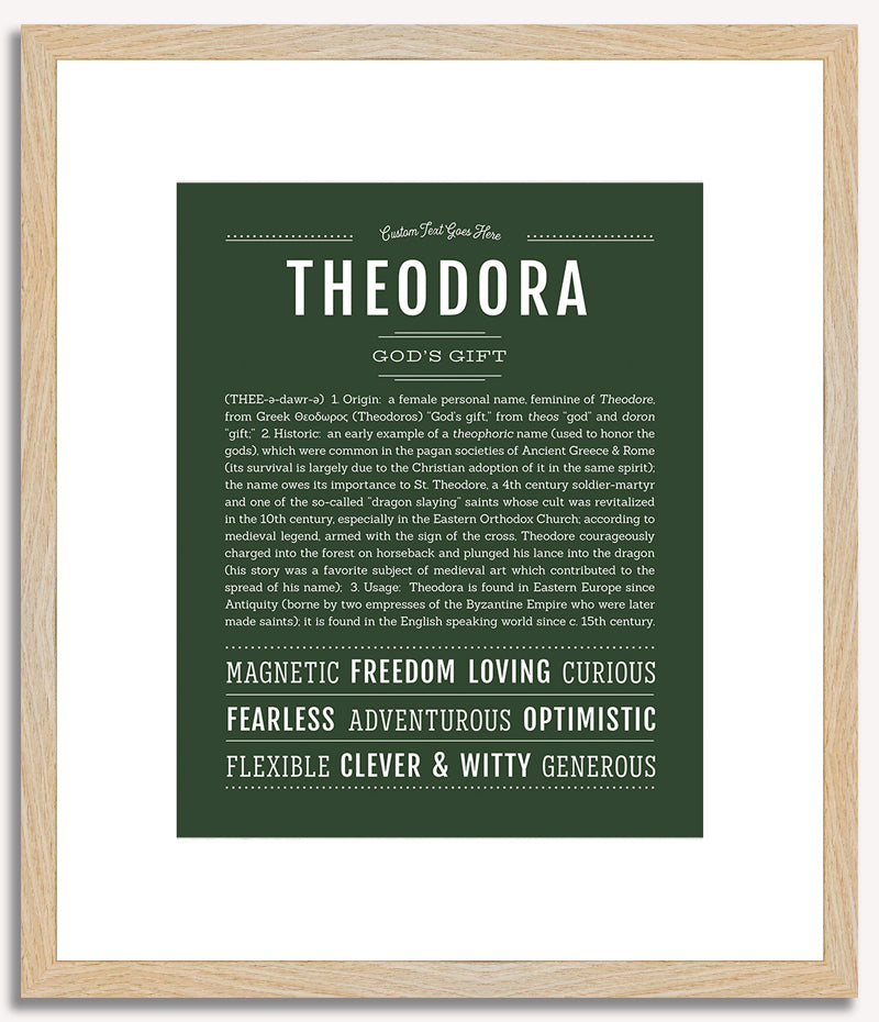 Theodora | Name Art Print