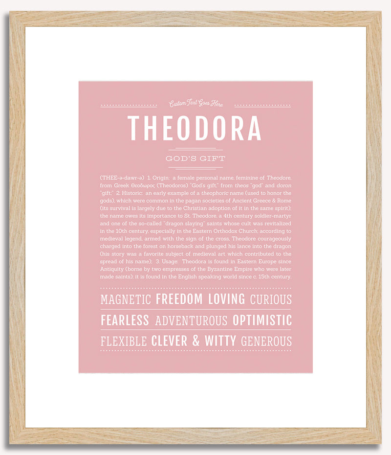 Theodora | Name Art Print