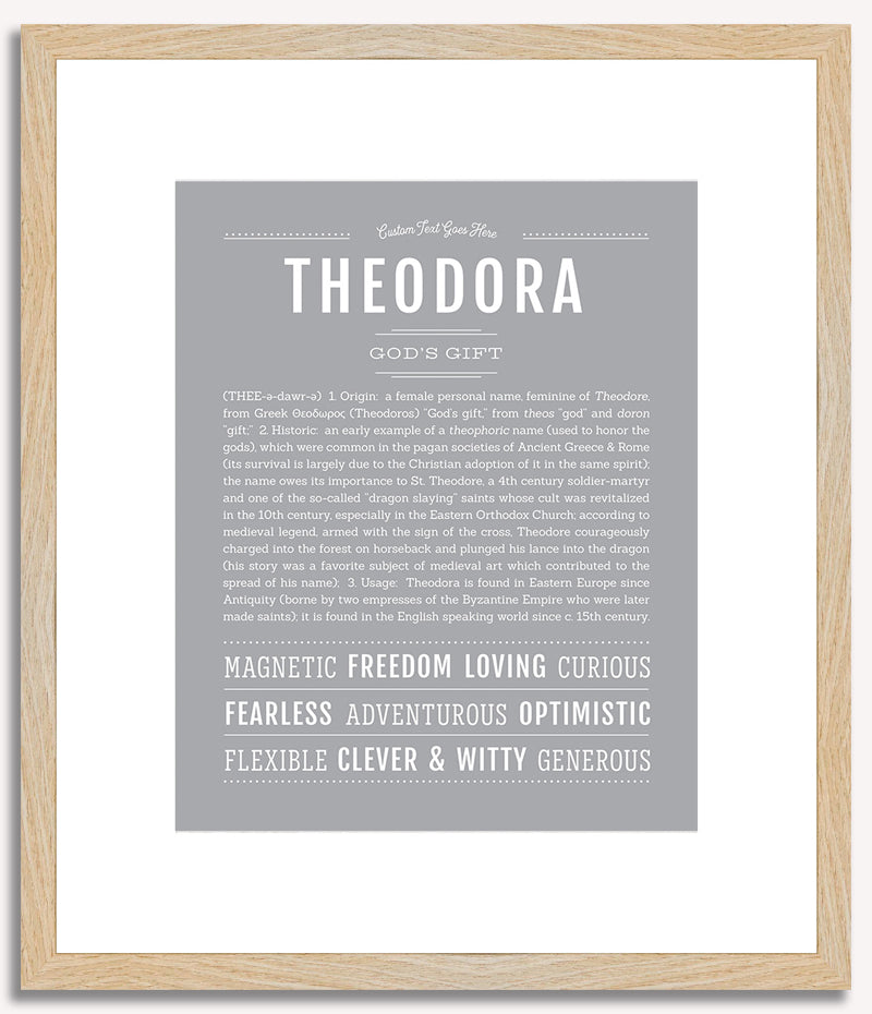 Theodora | Name Art Print