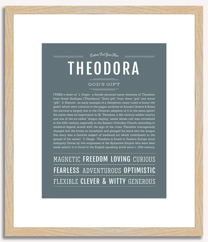 Theodora | Name Art Print