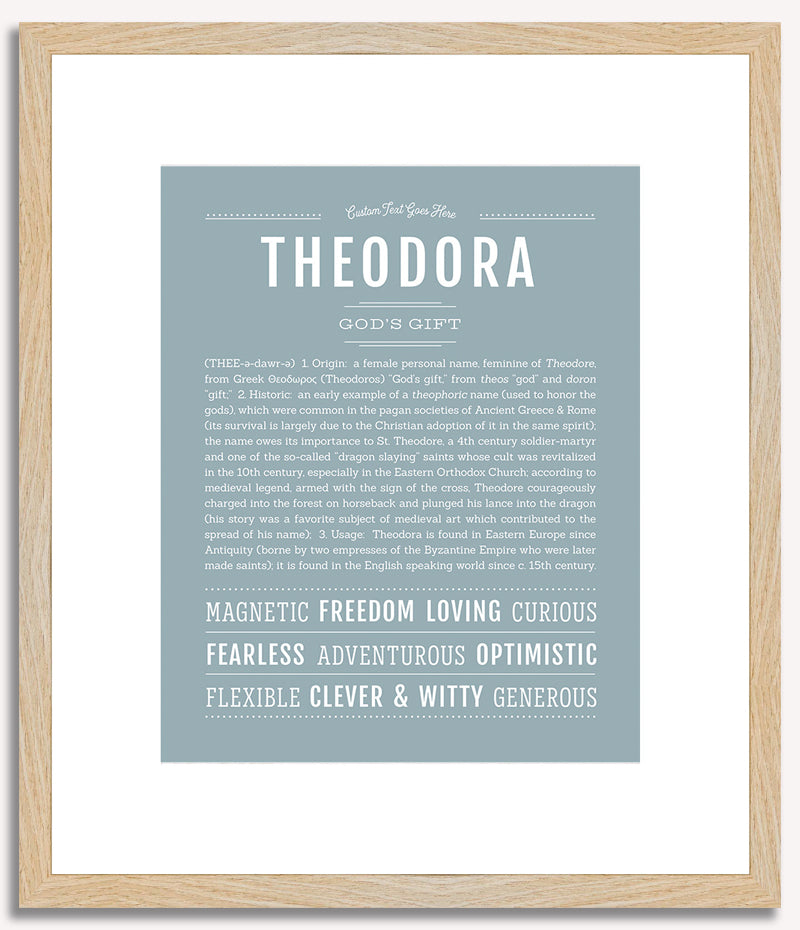 Theodora | Name Art Print