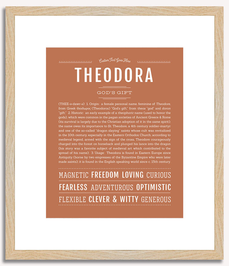 Theodora | Name Art Print