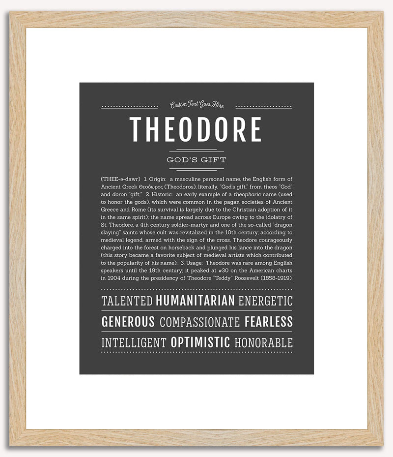 Theodore | Name Art Print