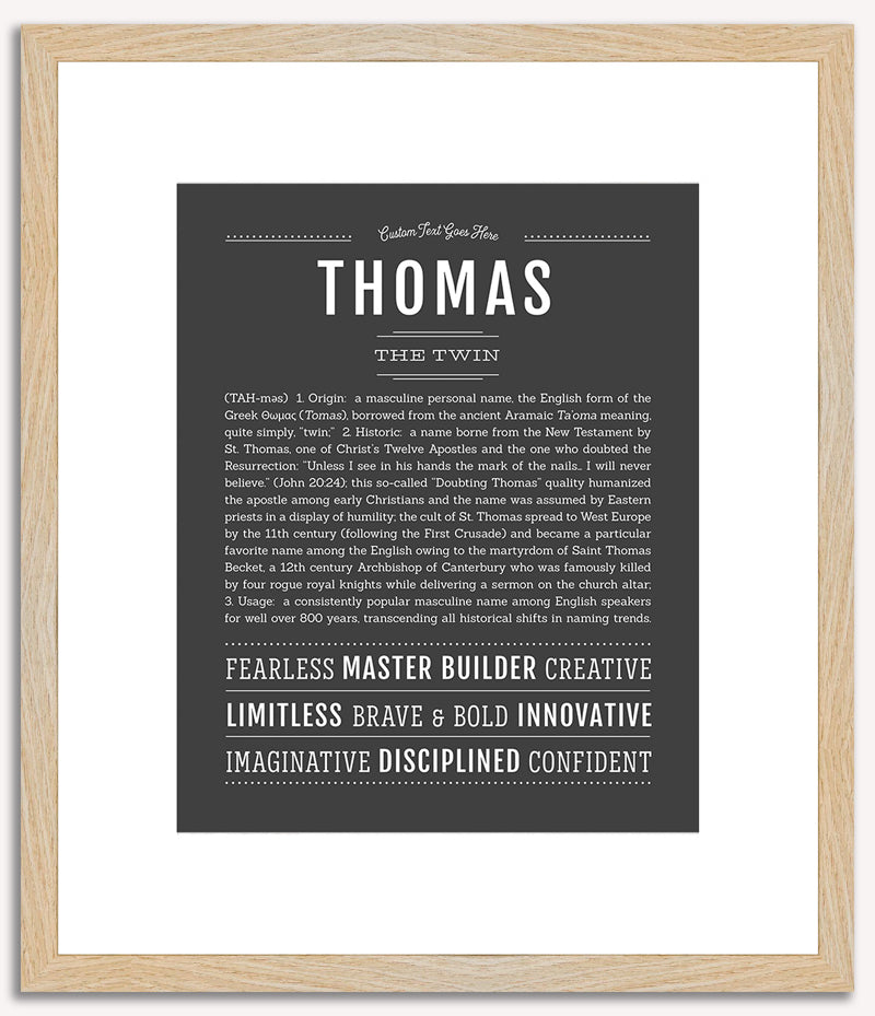 Thomas | Name Art Print