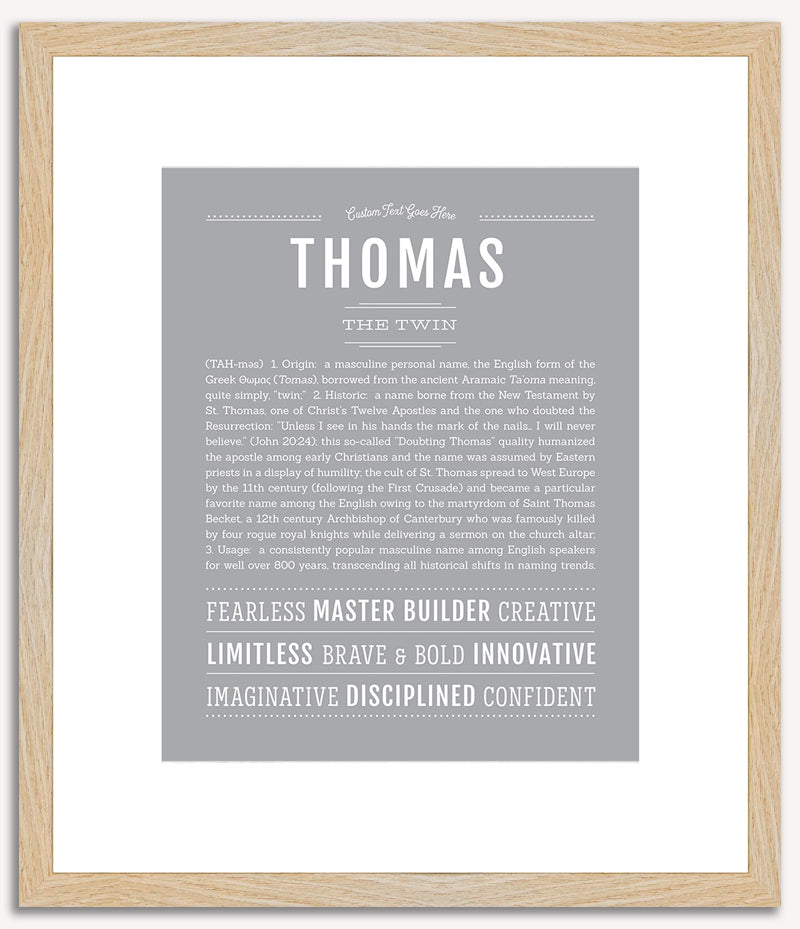 Thomas | Name Art Print