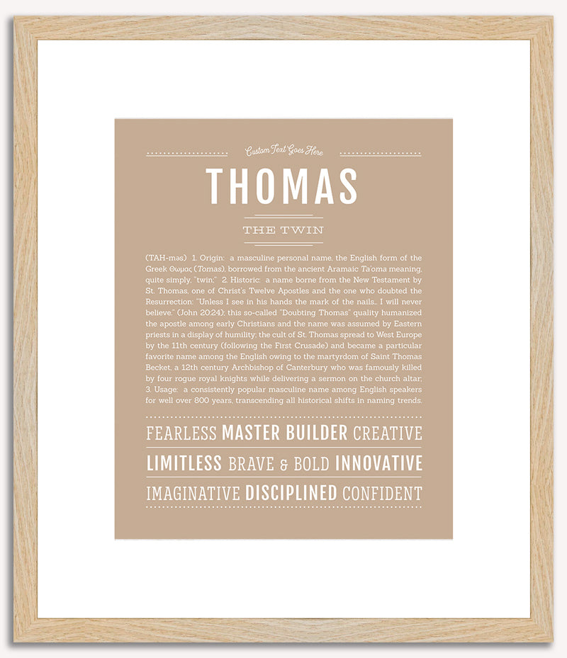 Thomas | Name Art Print