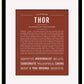 Frame Options | Bordeaux | Black Frame, Matted