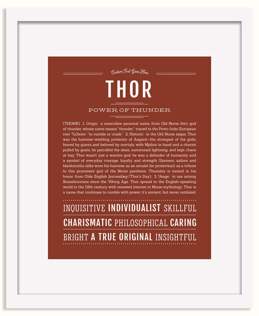 Frame Options | Bordeaux | White Frame, Matted