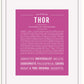 Frame Options | Dark Pink | White Frame, Matted