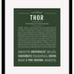 Frame Options | Deep Forest | Black Frame, Matted