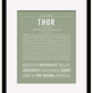 Frame Options | Sage | Black Frame, Matted