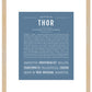 Frame Options | Steele Blue | Maple Frame, Matted
