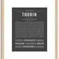 Thorin | Name Art Print