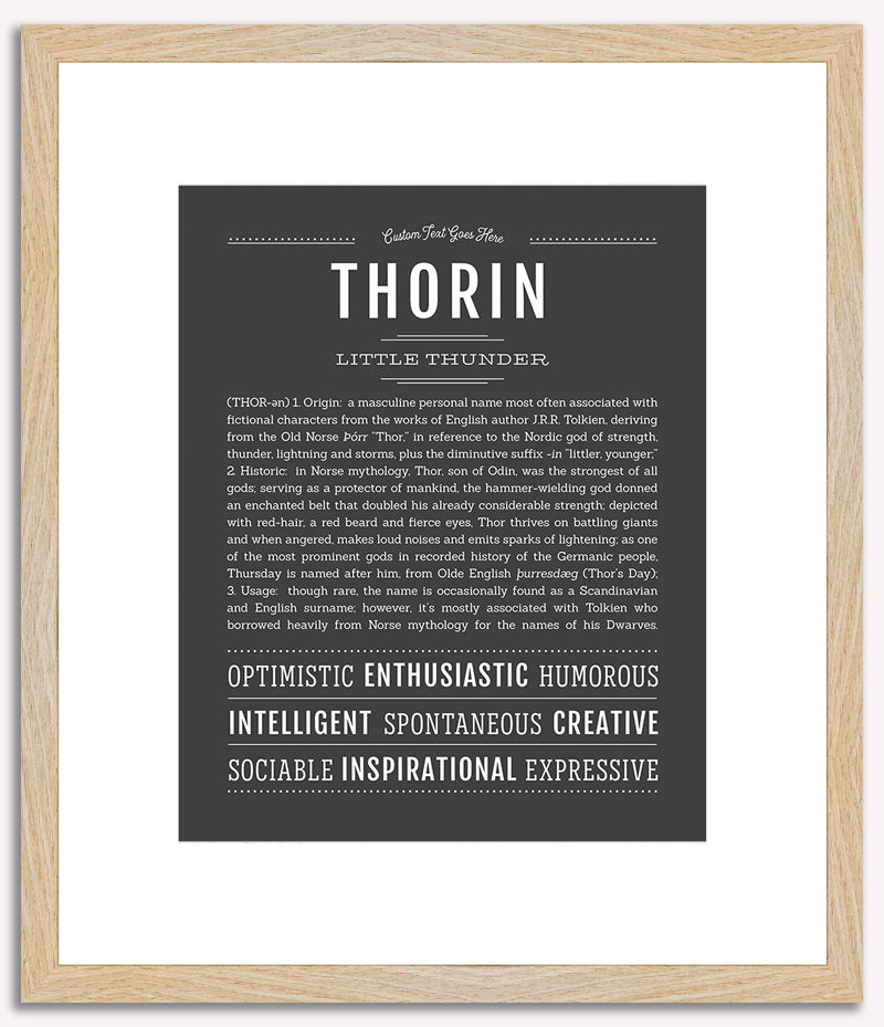 Thorin | Name Art Print