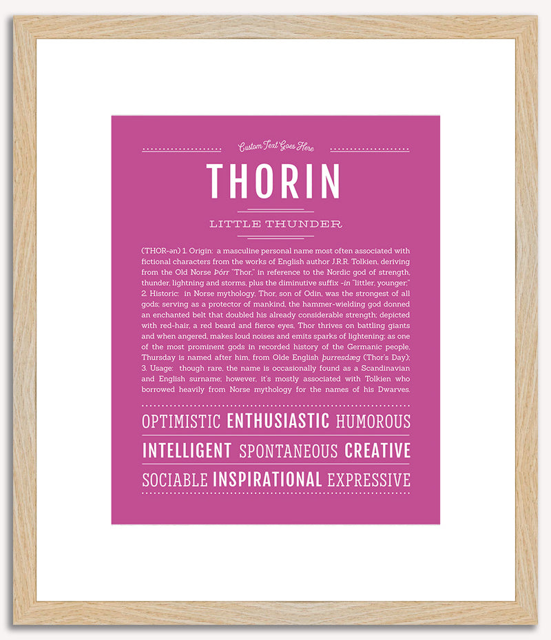 Thorin | Name Art Print