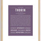 Thorin | Name Art Print