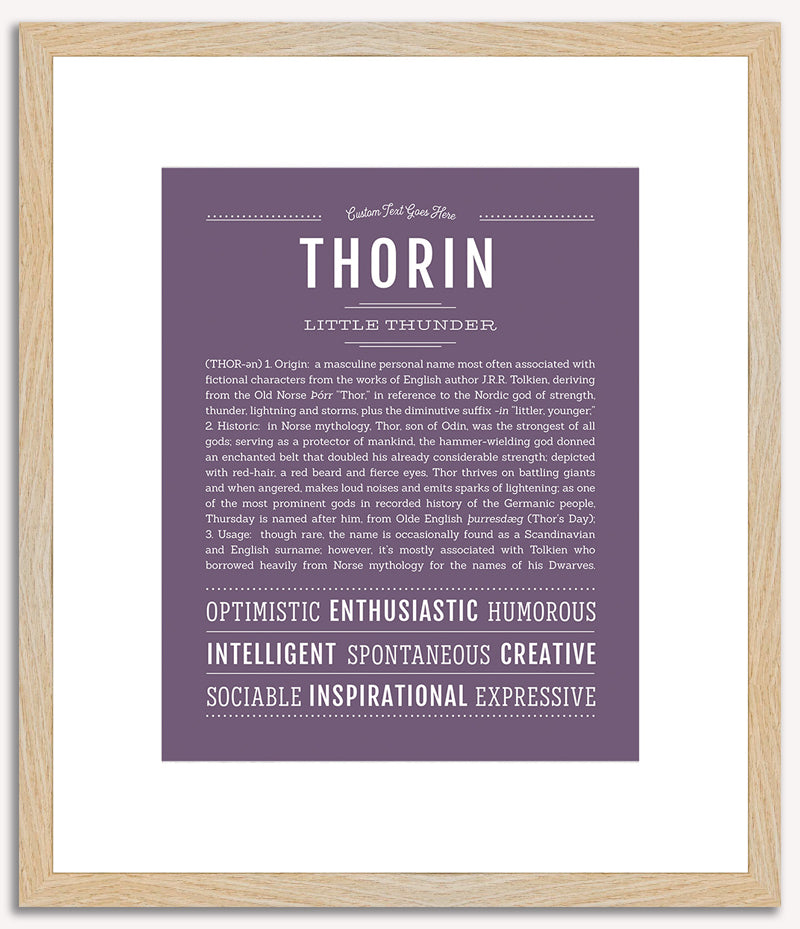 Thorin | Name Art Print