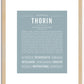 Thorin | Name Art Print