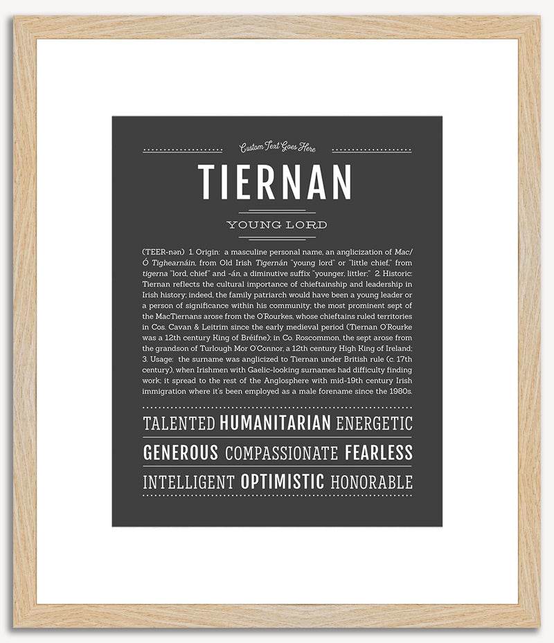 Tiernan | Name Art Print