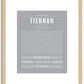 Tiernan | Name Art Print