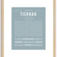 Tiernan | Name Art Print