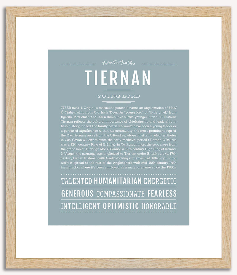 Tiernan | Name Art Print