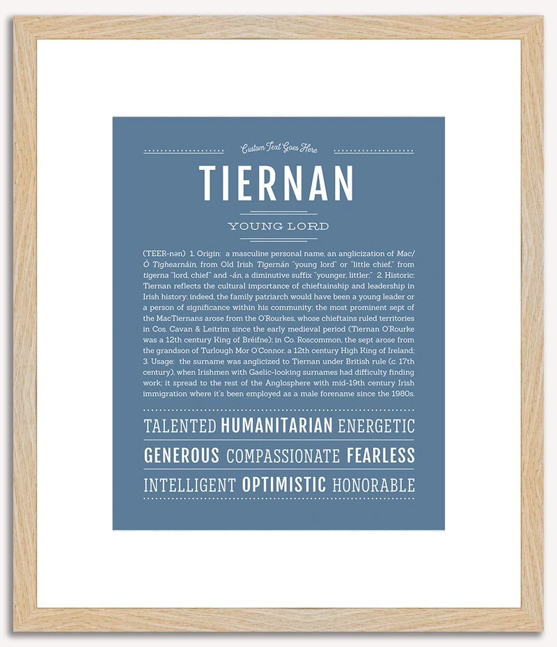 Tiernan | Name Art Print