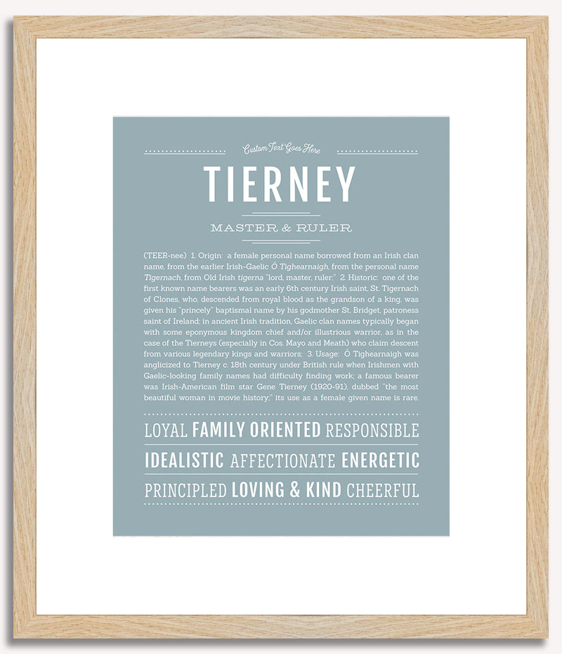 Tierney | Name Art Print