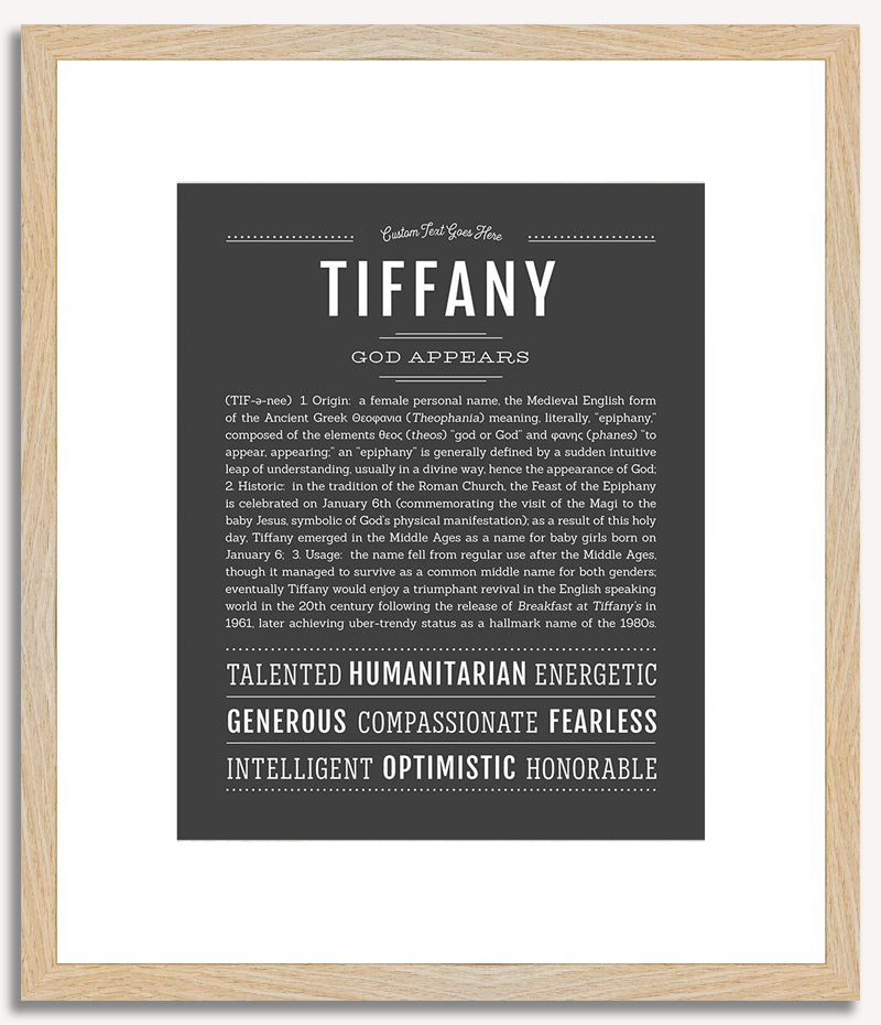 Tiffany | Name Art Print